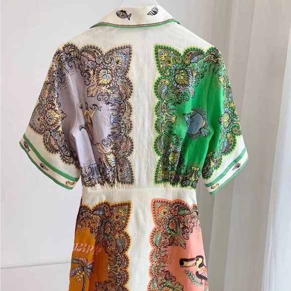 SOLD OUT Linen Shirt Dress - Picture 6 of 16